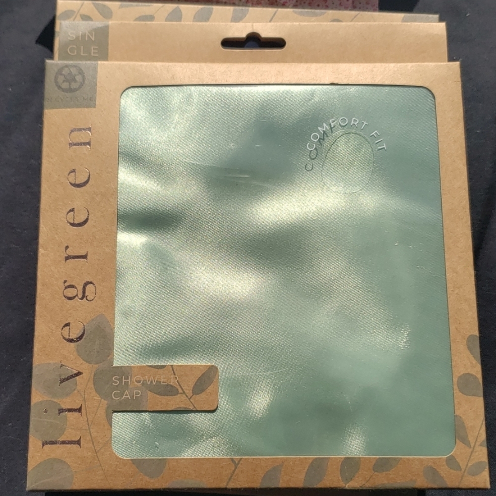 Livegreen Shower Cap (Recycle Me) 3 for $10